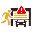 garage emergency icon